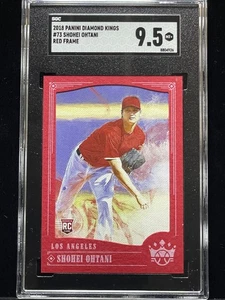 Panini Diamond Kings #73 Shohei Ohtani 2018 marco rojo certificado radiocontrol como nuevo+ - Imagen 1 de 3