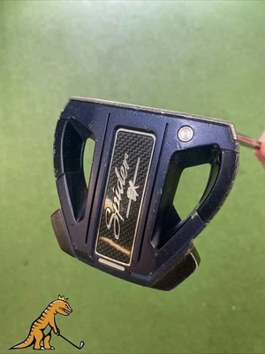 Used RH TaylorMade Spider EX Navy 35” Mallet Putter Double Bend - Image 1 of 4