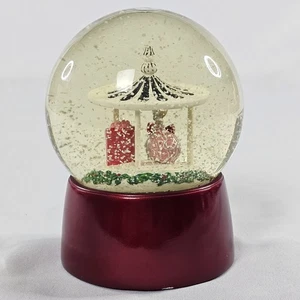 Nordstrom Christmas Holiday Snowglobe 2012 Presents In A Pavillion Carousel READ - Picture 1 of 7