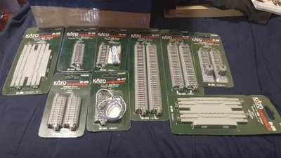 Accesorios de pista surtidos Kato 9 paquetes (20-026 20-040 20-032 20-041 + MÁS) Foto 1 de 4