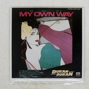 DURAN DURAN MY OWN WAY EMI EMS17235 Japan COMPANY SLEEVE VINYL 7 - Picture 1 of 1