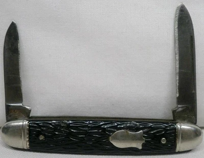 винтажный имперский карманный нож с 2 лезвиями сделано в США - Изображение 1 из 4