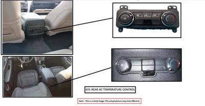 CALENTADOR TRASERO CLIMATIZADOR TEMPERATURA NISSAN ARMADA 2012-2015 Foto 1 de 4