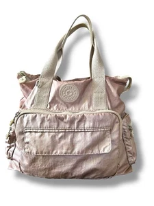 Kipling Metallic Rose Tote Bag - Picture 1 of 7