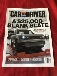 CAR AND DRIVER MAGAZINE September/October 2025 $25,000 EV SLATE TRUCK New - Picture 1 of 3