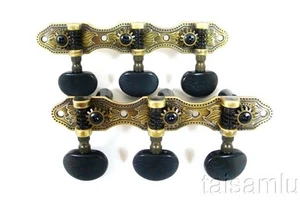 Classical Guitar Antique brass plated Machine head Tuner turning peg 405AB-A2B - Picture 1 of 5