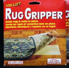2- Lok-Lift 10" L  X 20" W Rug Gripper Secures a 2' X 3' Rugs & Mats in Place