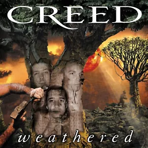 CREED Weathered BANNER HUGE 4X4 Ft Fabric Poster Tapestry Flag album cover art - Picture 1 of 3