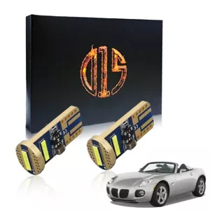 2 X White 194 W5W LED License Plate Light Bulbs for 2006-2009 Pontiac Solstice - Foto 1 di 5