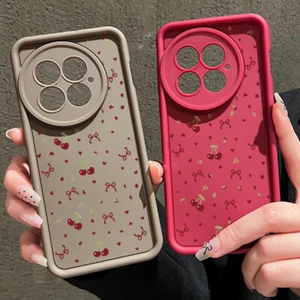 Case For OnePlus 13 12 ACE 5 3 13T 13R 12R 11R Cherry Patterned Silicone Cover - Picture 1 of 16