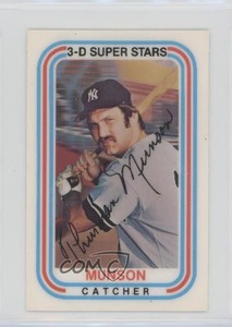 1976 Kellogg's 3-D Super Stars Thurman Munson #53