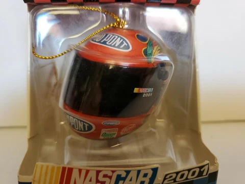 Jeff Gordon Nascar #24 Mini Helmet 2001 Dated Collectible Christmas Ornament Cover