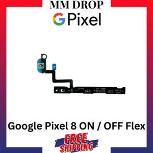 For Google Pixel 8 Replacement ON / OFF Power Volume Button Flex Cable-UK Stock - Picture 1 of 1