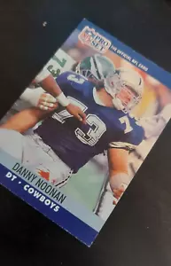 Tarjeta de fútbol americano 1990 NFL Pro Set Danny Noonan Dallas Cowboys - Imagen 1 de 3