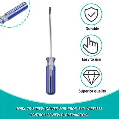T8/T9/T10 T-Handle Driver Torx Disassembly Proof Screwdriver Best D0J5 - Image 1 of 4