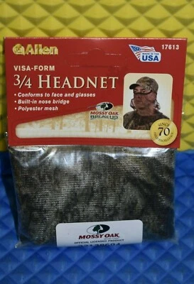 Allen Visa Form 3/4 Headnet Mossy Oak Break Up Camo  17613 - Image 1 of 4