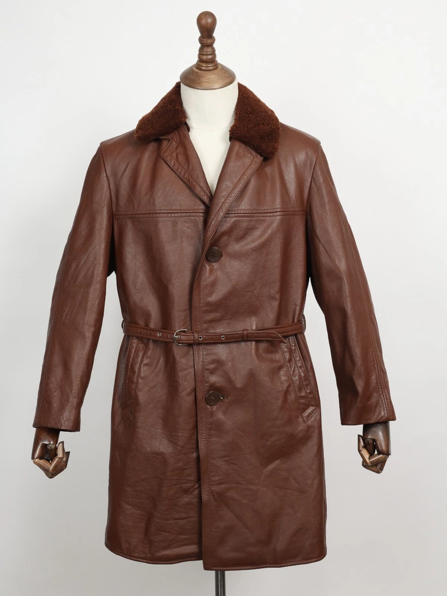 German Trench Coat In Vintage Outerwear Coats & Jackets For Men