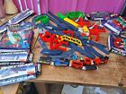 VINTAGE Large Job Lot Of Tomy Train Set With Battery Operated Trains.