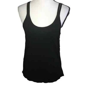JOY LAB BLACK LIGHTWEIGHT SOFT TANK TOP LARGE - Picture 1 of 3