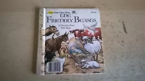 The Friendly Beasts - A First Little Golden Book - Vintage 1983 Hardback Book - Imagen 1 de 5