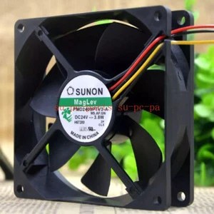 SUNON PMD2409PTV3-A 24V 3.8W 9225 inverter industrial cooling fan 9cm - Bild 1 von 5