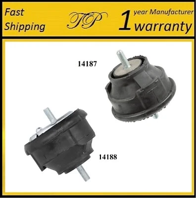 2PCS Left & Right Motor Mount For 2001-2005 BMW 320i 2.2L M54 - Image 1 of 4