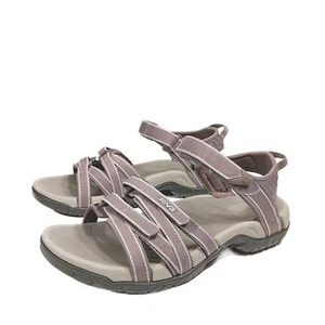Teva Tirra Hiking Sandals Womens 9 Gray All-Terrain Camping Outdoor Sport Active - Picture 1 of 5