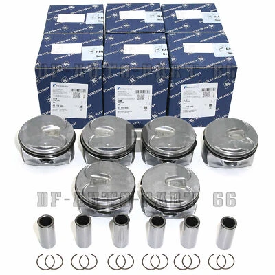 OEM Pistons & Rings Kit Fit For GMC Buick LaCrosse Cadillac CTS SRX 3.0 12654417 — 第 1/4 张图片