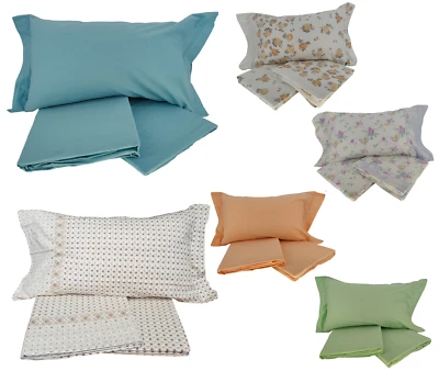 Completo lenzuola flanella set letto invernale singolo e matrimoniale Caleffi - Immagine 1 di 4