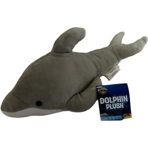 Adventure Planet Dolphin Plush Stuffed Animal Gray Sea Life Toy W/tags - Picture 1 of 10