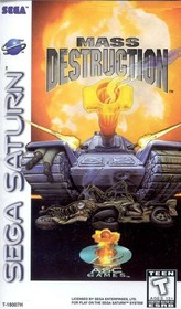Mass Destruction - Sega Saturn Game Disk Only