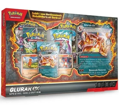 Pokémon ⭐️ Glurak Ex Spezial Kollektion ⭐️ OVP sealed, mit toller 3D-Karte! DE - Bild 1 von 2