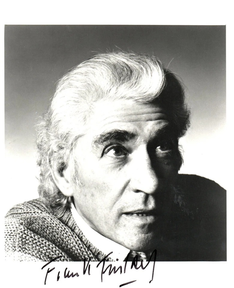 Frank Finlay English Actor Signed 10x8 B/W Promo Photo Autographed - Image 1 of 1