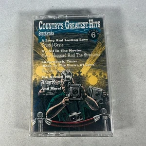 Countrys Greatest Hits Volume 6 Audio Cassette Superstars 1991 Priority Records - Bild 1 von 7