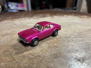 1970 Matchbox Superfast #54 Ford Capri dunkelrosa sehr guter Zustand - Bild 1 von 4
