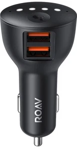 Anker ROAV Bolt 2-Port USB Car Charger with Google Assistant R5360 Black  - Picture 1 of 3
