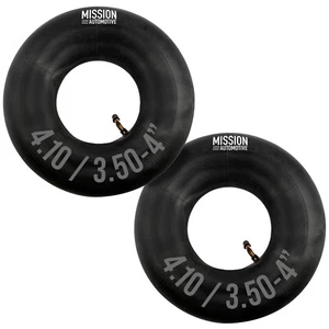 Tire Inner Tubes - 2 Pack - Fits 4.10/3.50-4 Inch Wheels - Great for Wheelbar... - Picture 1 of 7