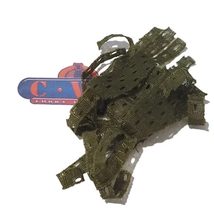 G I JOE Accessory  green Ghillie suit part ( front open verson ) - Picture 1 of 1