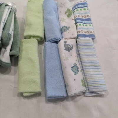 Carters Baby Towels & Washcloth Bundle - Image 1 of 4