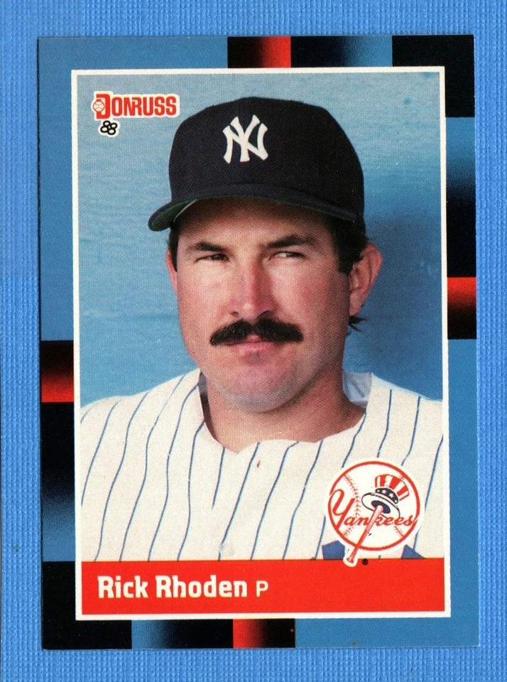 1988 Donruss #128 Rick Rhoden New York Yankees - Image 1 of 1