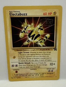 Electabuzz WB Black Star Promo 2 Pokemon - Foto 1 di 2