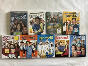 SCRUBS - SEASONS 1 2 3 4 5 6 7 8 9 COMPLETE SERIES DVD Brand New - Picture 1 of 11