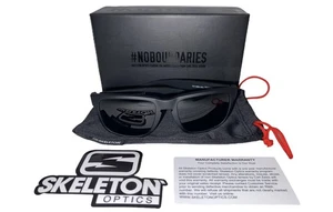 SKELETT OPTICS DECOY PATRIOT EDITION SONNENBRILLE GRAUE GLÄSER (WMP008007) - Bild 1 von 7