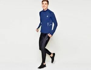Leggings para correr Balanced Tech profesionales brillantes para hombre 2 colores disponibles al por menor $99 - Imagen 1 de 13