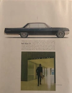 1963 Buick Electra 225 PRINT AD Today's Man Action Wants Tomorrow's Best VTG 60s - Picture 1 of 5