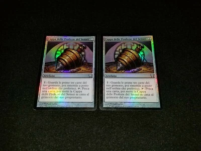 MTG 1x Champions of Kamigawa uncommon MP Italian FOIL Sensei's Divining Top - Image 1 of 2