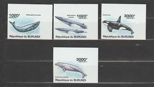 Burundi 2011 Whales imperforate/ND MNH/ ** - Picture 1 of 1