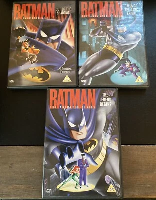 Batman Animated Series    The Legend Begins, Out Of The Shadows, The Dark Knight - Image 1 of 4