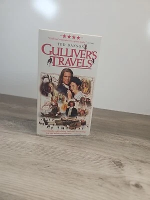 Gulliver’s Travels VHS 1995 2 Tape Set Ted Danson - Image 1 of 4