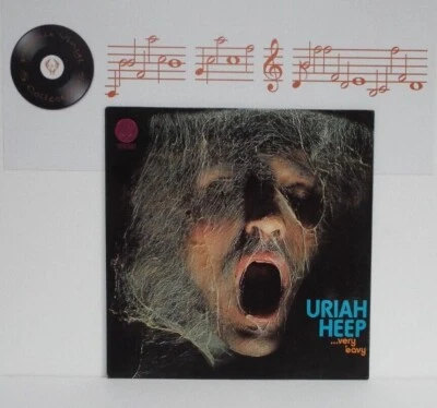 Uriah Heep ...Very ‘Eavy Very ‘Umble... Vinyl LP Vertigo Swirl 1Y1 2Y1 Press VG+ - Image 1 of 4
